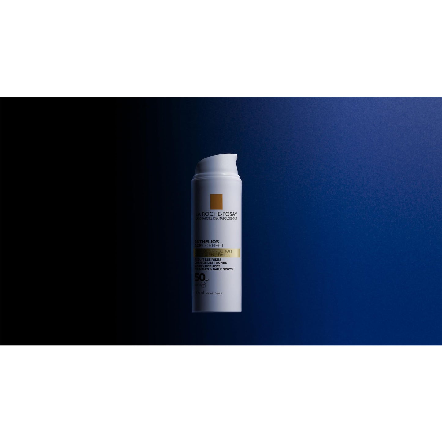 La Roche Posay Gel-Crema Protector Antiedad, Fotocorrector de Uso Diario con SPF50, Corrige Arrugas y Manchas, Mejora la Elasticidad, Fórmula con Cellox-B3 Tech, Anthelios, 50 ml